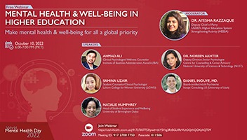 USAID's HESSA webinar - Mental Health & Well-Being in Higher Education