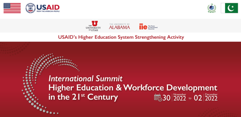 International Summit On Higher Education And Workforce Development In ...